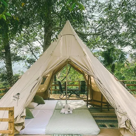 Zenda Glamping Hotel Bảo Lộc Exterior photo